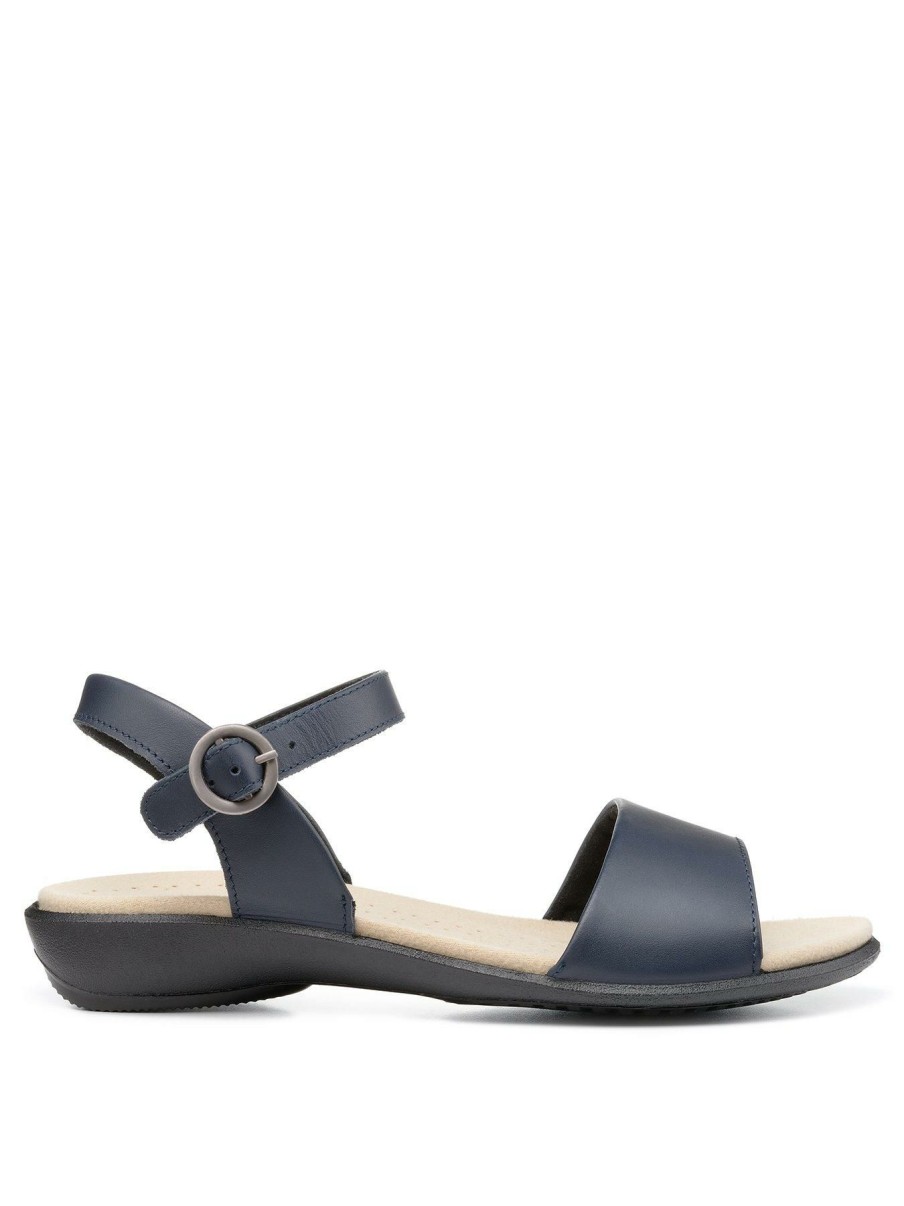 Shoes & Boots * | Hotter Tropic Wide Fit Sandals Navy