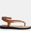 Flip Flops & Sandals * | Coach Gracey Sandals Tan