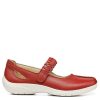 Shoes & Boots * | Hotter Shake Extra Wide Flat Shoes Red