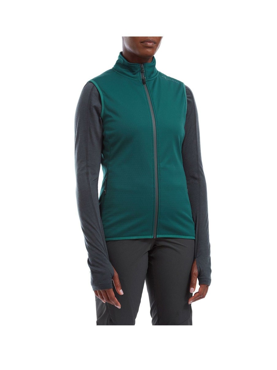 Sportswear * | Altura Escalade Womens Softshell Gilet Dark Green