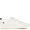 Trainers * | Ps Paul Smith Zebra Logo Low Trainers White