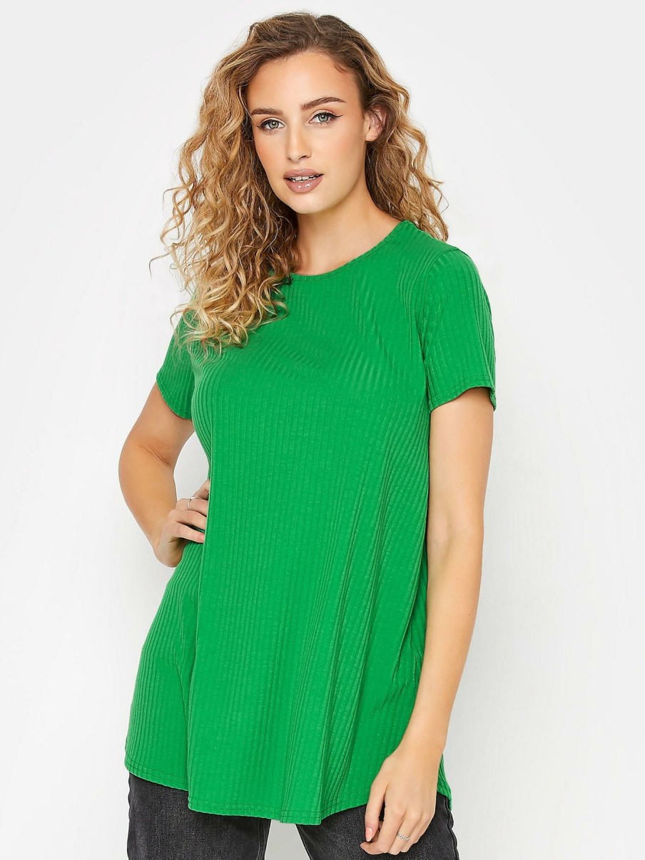 Tops & T-Shirts * | Long Tall Sally Swing Top Apple Green