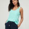 Tops & T-Shirts * | Superdry Studios Pocket Tank Top Green