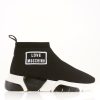 Trainers * | Love Moschino Low Logo Sock Trainers Black