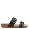 Shoes & Boots * | Hotter Arizona Flat Sandals Black