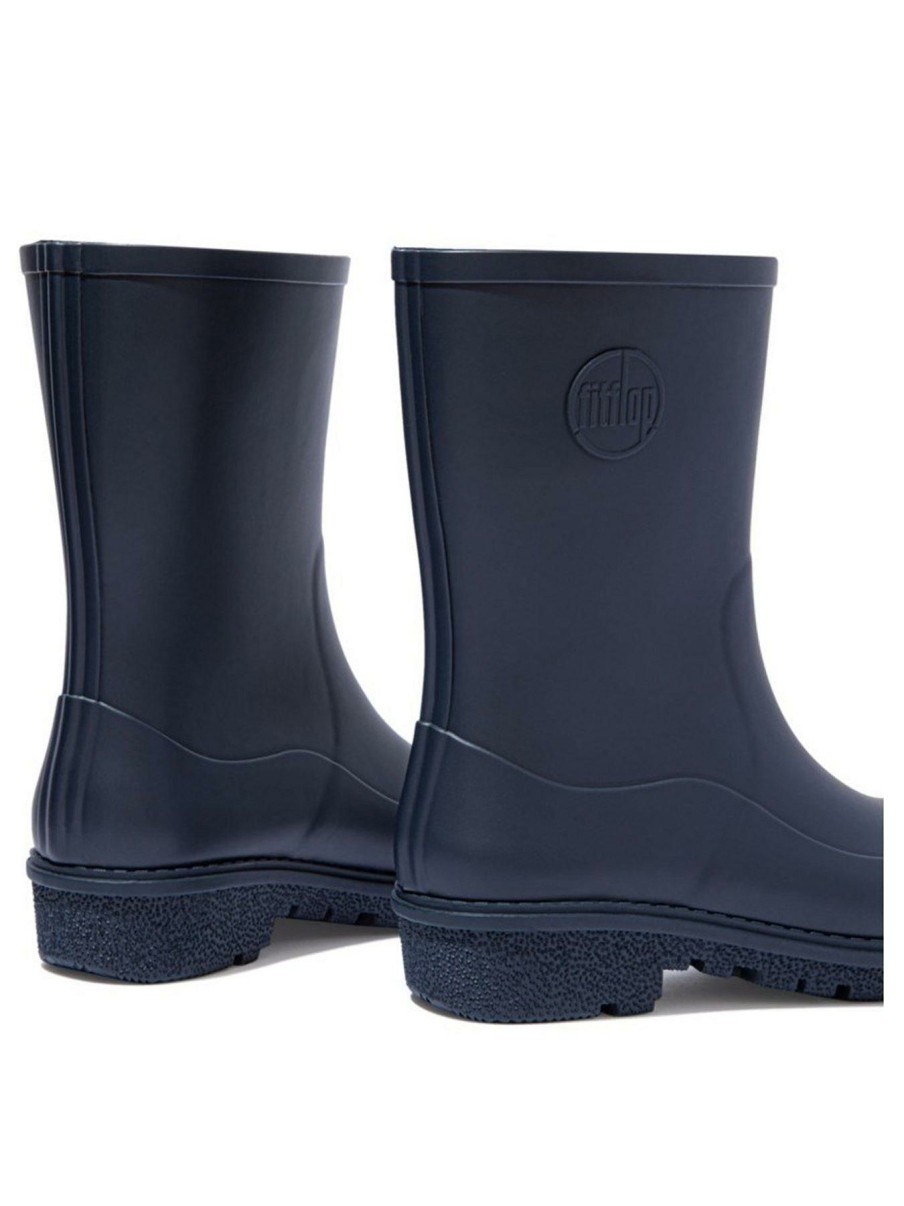 Shoes & Boots * | Fitflop Wonderwell Wellington Boots Navy