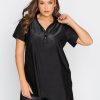 Tops & T-Shirts * | Yours Collared Placket Top