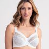 Lingerie * | Miss Mary Of Sweden Miss Mary Minimizer Underwired Bra White