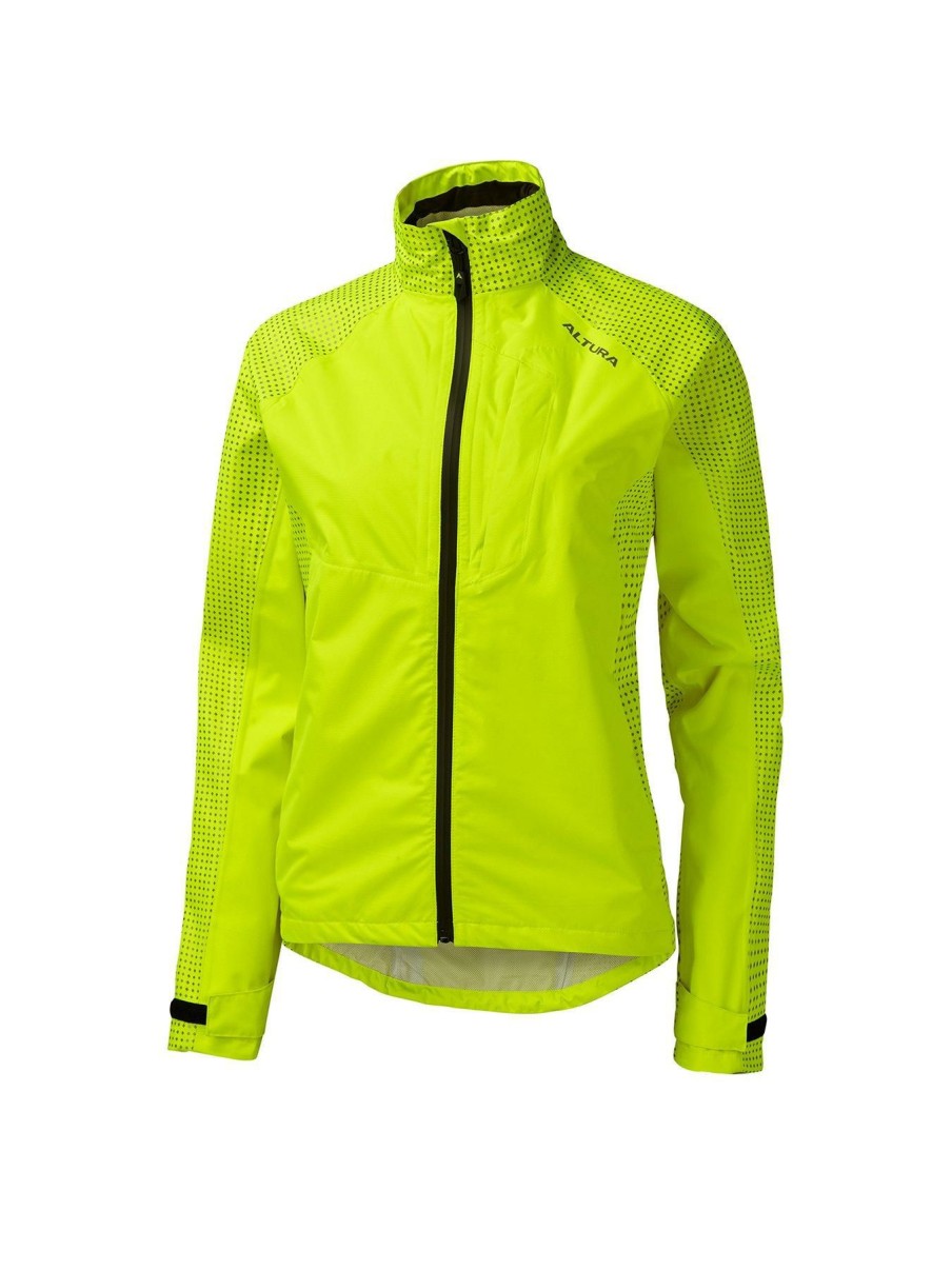 Sportswear * | Altura Storm Womens Jacket Hi Viz Yellow