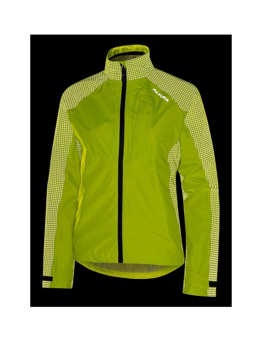 Sportswear * | Altura Storm Womens Jacket Hi Viz Yellow