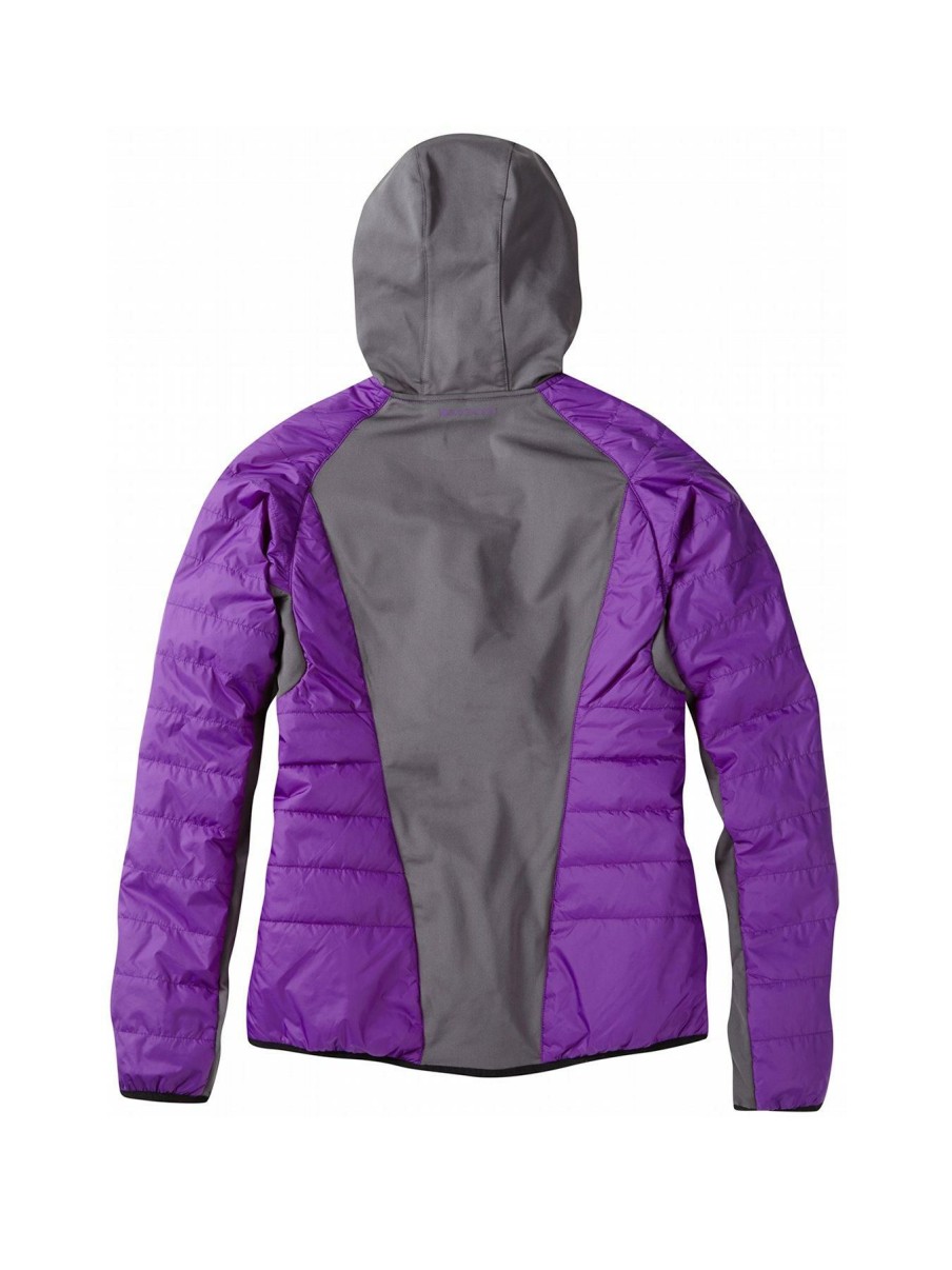 Sportswear * | Madison Dte Women'S Hybrid Cycling Jacket Imperial Purple