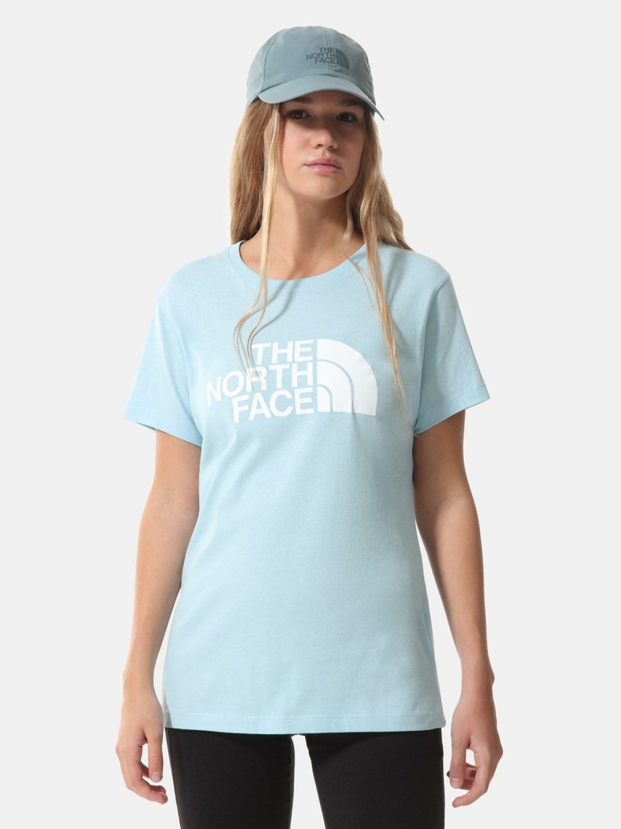 Tops & T-Shirts * | The North Face Short Sleeve Easy T-Shirt Blue