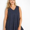 Tops & T-Shirts * | Yours Lace Swing Vest